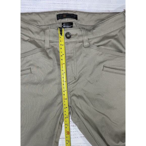 511 Tactical Wildcat Pants Women's Size 8 Long Khaki Zip Ankle Utility Stretch - Picture 10 of 10